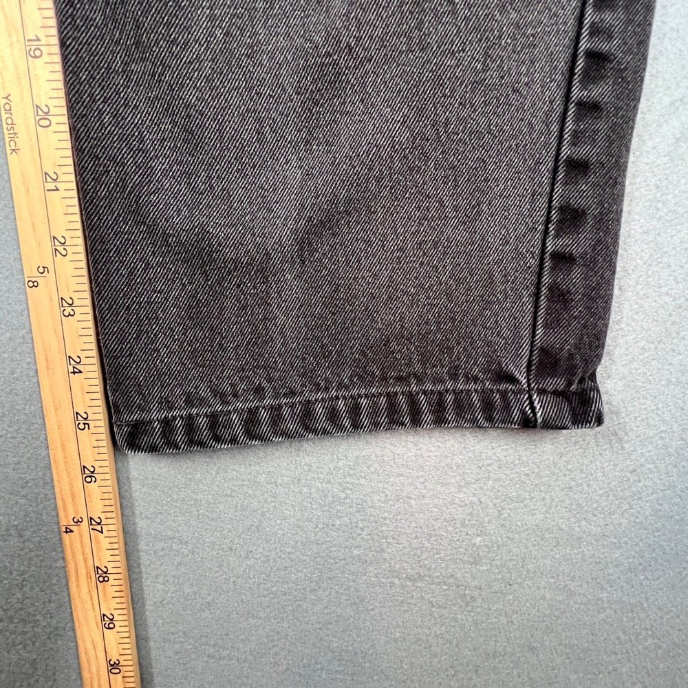 Levi's Black 550 Relaxed Fit Tapered Leg Jeans Mens 36x30 - Picture 4 of 8